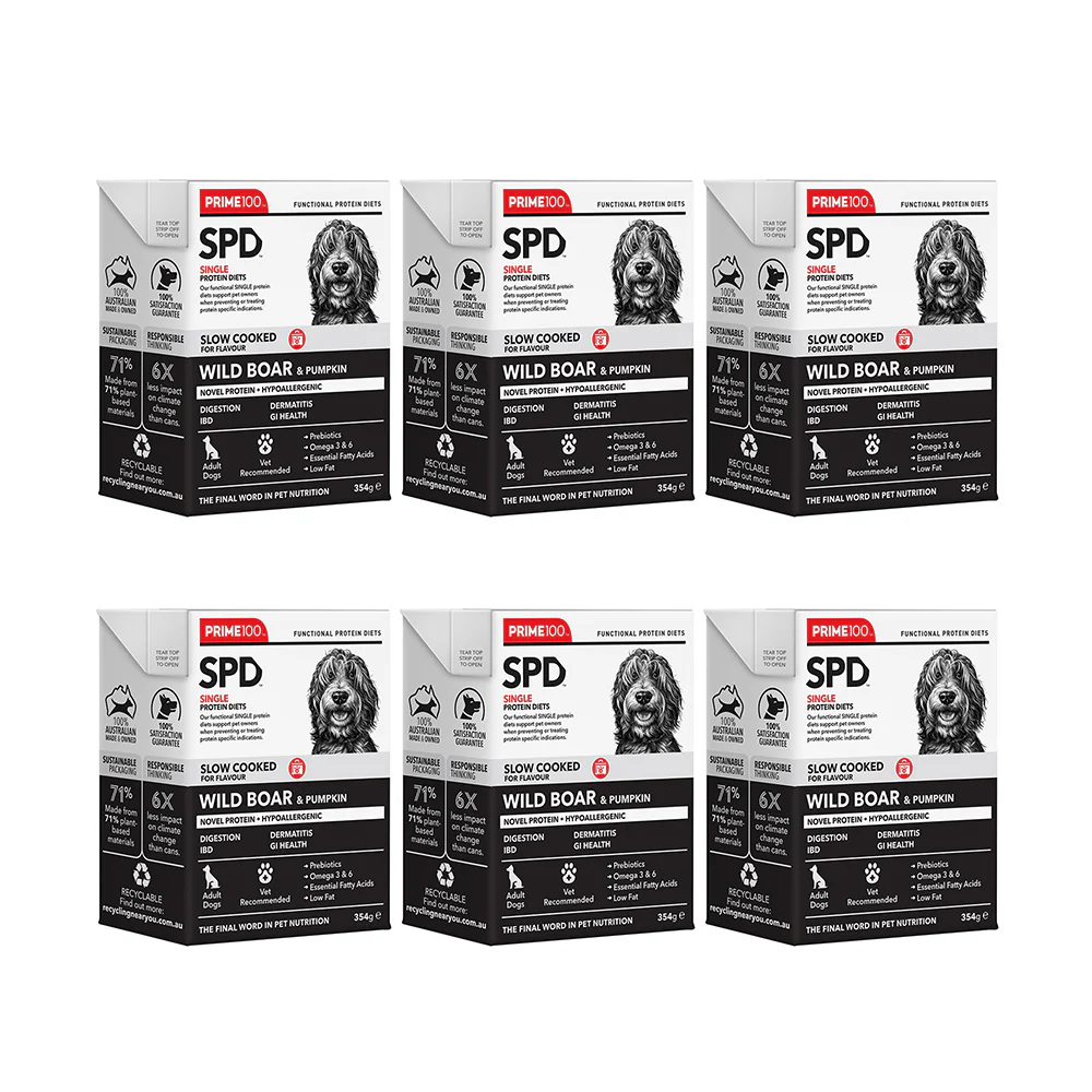 PRIME100 SPD Slow Cooked Wild Boar & Pumpkin Wet Dog Food 354g - Image 12