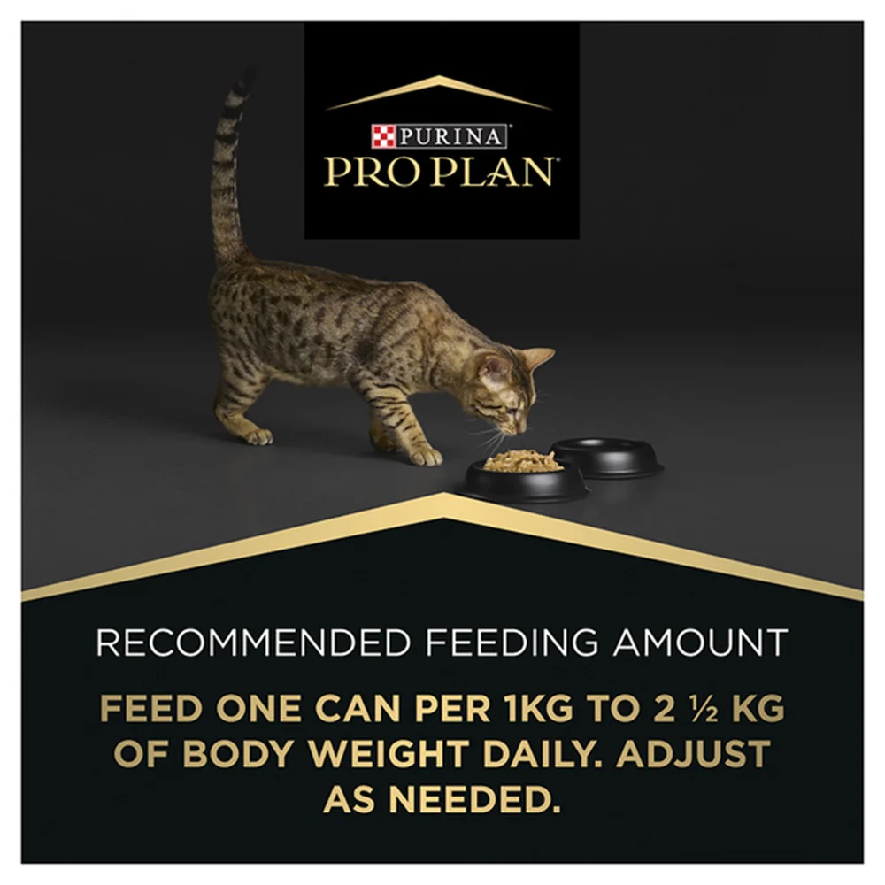 PRO PLAN Complete Essentials Chicken & Turkey White Meat Chicken Variety Pack Wet Cat Food 85g x 24 - Image 8