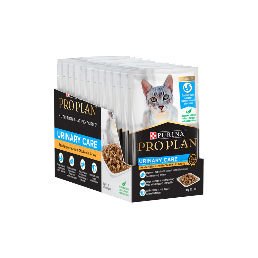 PRO PLAN Urinary Care Tender Pieces With Chicken In Gravy Adult Wet Cat Food - Image 4