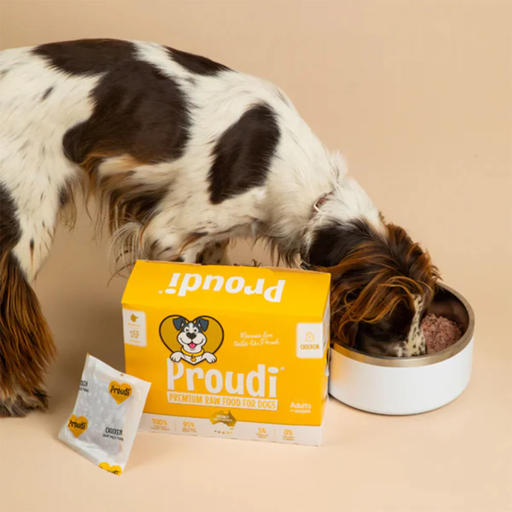 PROUDI Premium Frozen Chicken Raw Dog Food 2.4Kg - Image 9