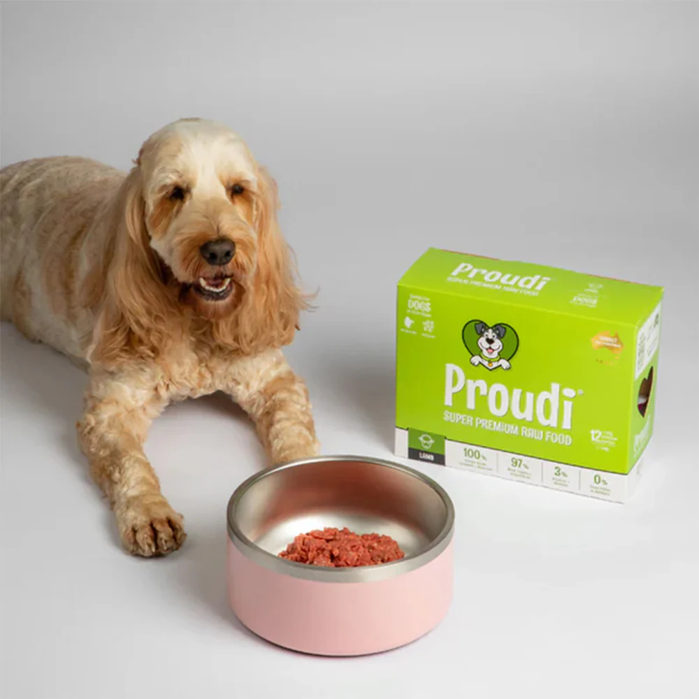 PROUDI Premium Frozen Lamb Raw Dog Food 2.4kg - Image 10