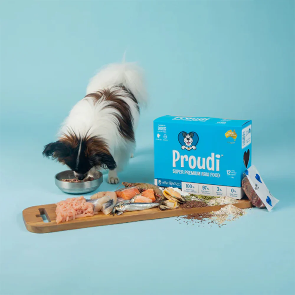 PROUDI Premium Frozen Ocean Combo & Turkey Raw Dog Food 2.4kg - Image 8