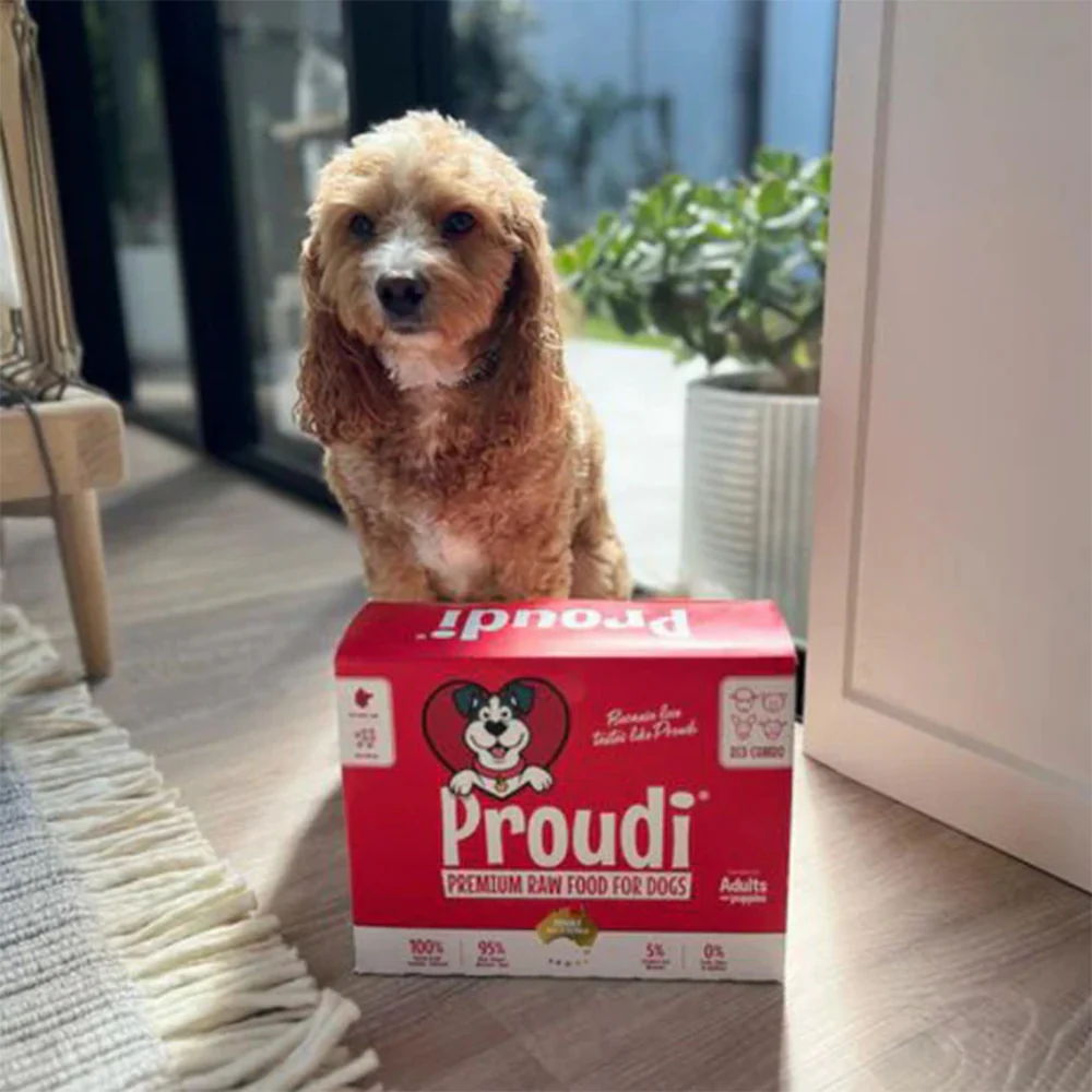 PROUDI Premium Frozen Red Combo Raw Dog Food 2.4Kg - Image 10