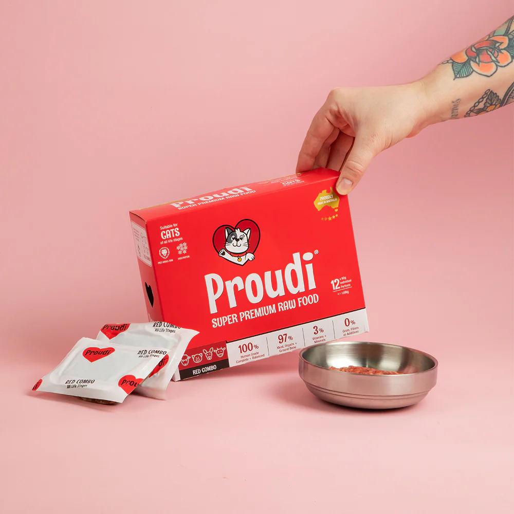 PROUDI Premium Frozen Red Combo Raw Dog Food 2.4Kg - Image 8