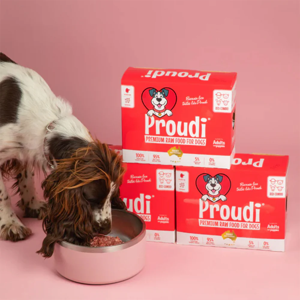 PROUDI Premium Frozen Red Combo Raw Dog Food 2.4Kg - Image 9