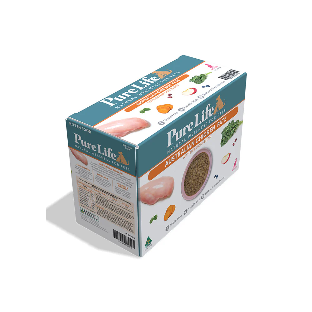 PURE LIFE Australia Chicken Pate Kitten Wet Cat Food - Image 3