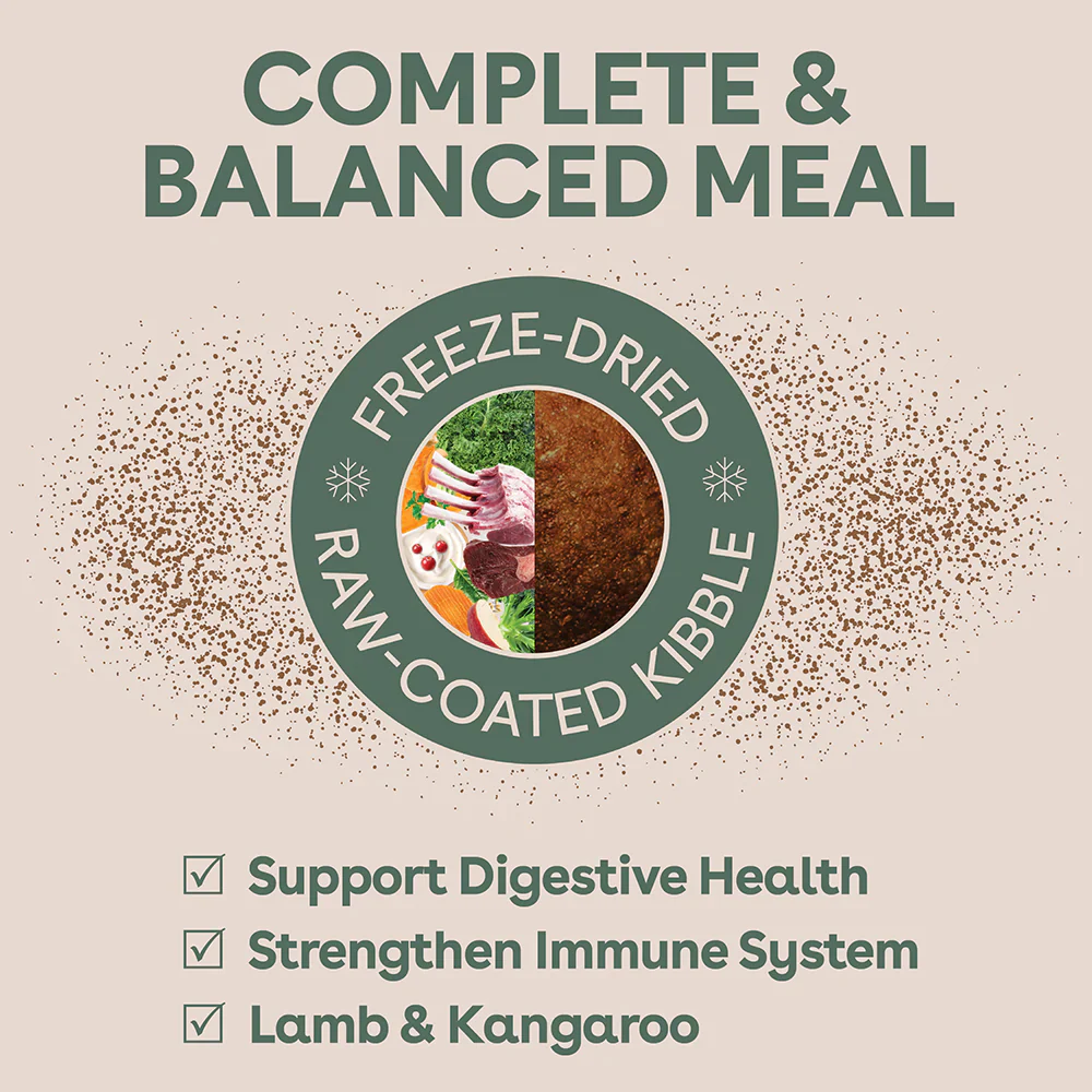 PURE LIFE Freeze-Dried Raw-Coated Lamb & Kangaroo Adult Dry Dog Food - Image 14
