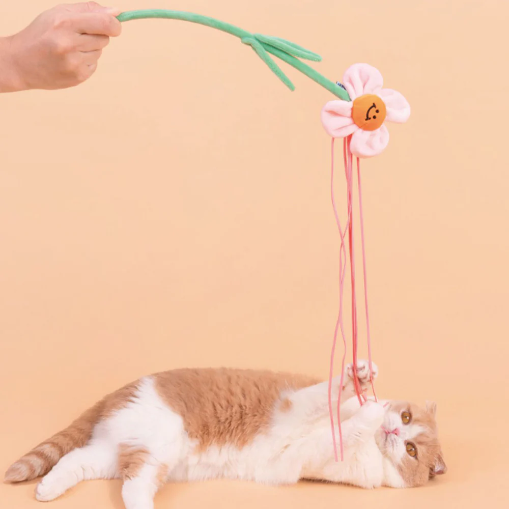 PURLAB FaFa Quatrefoil Cat Teaser - Image 2