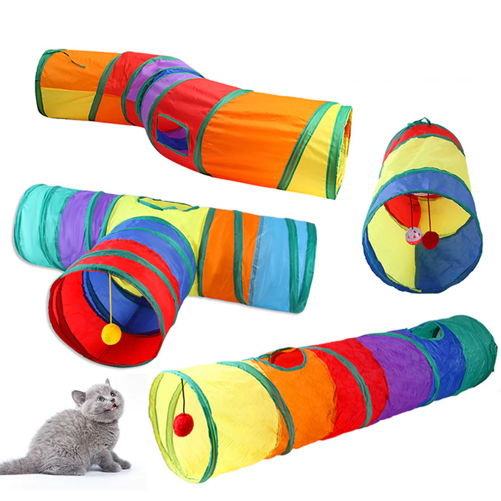 Rainbow Cat Tunnel Toy - Image 5