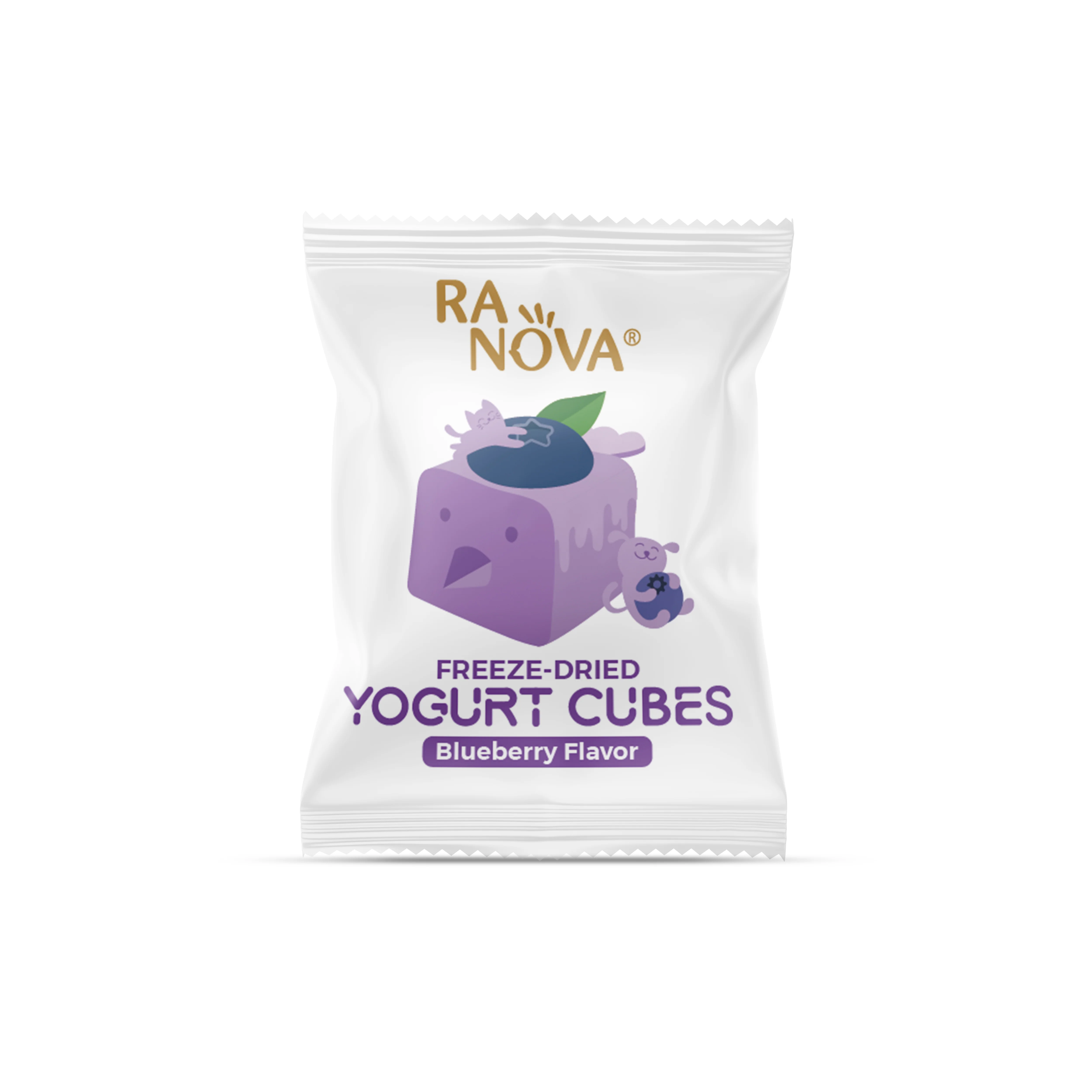 RANOVA Yogurt Cubes Mixed Flavor Freeze Dried Pet Treats 40g - Image 4