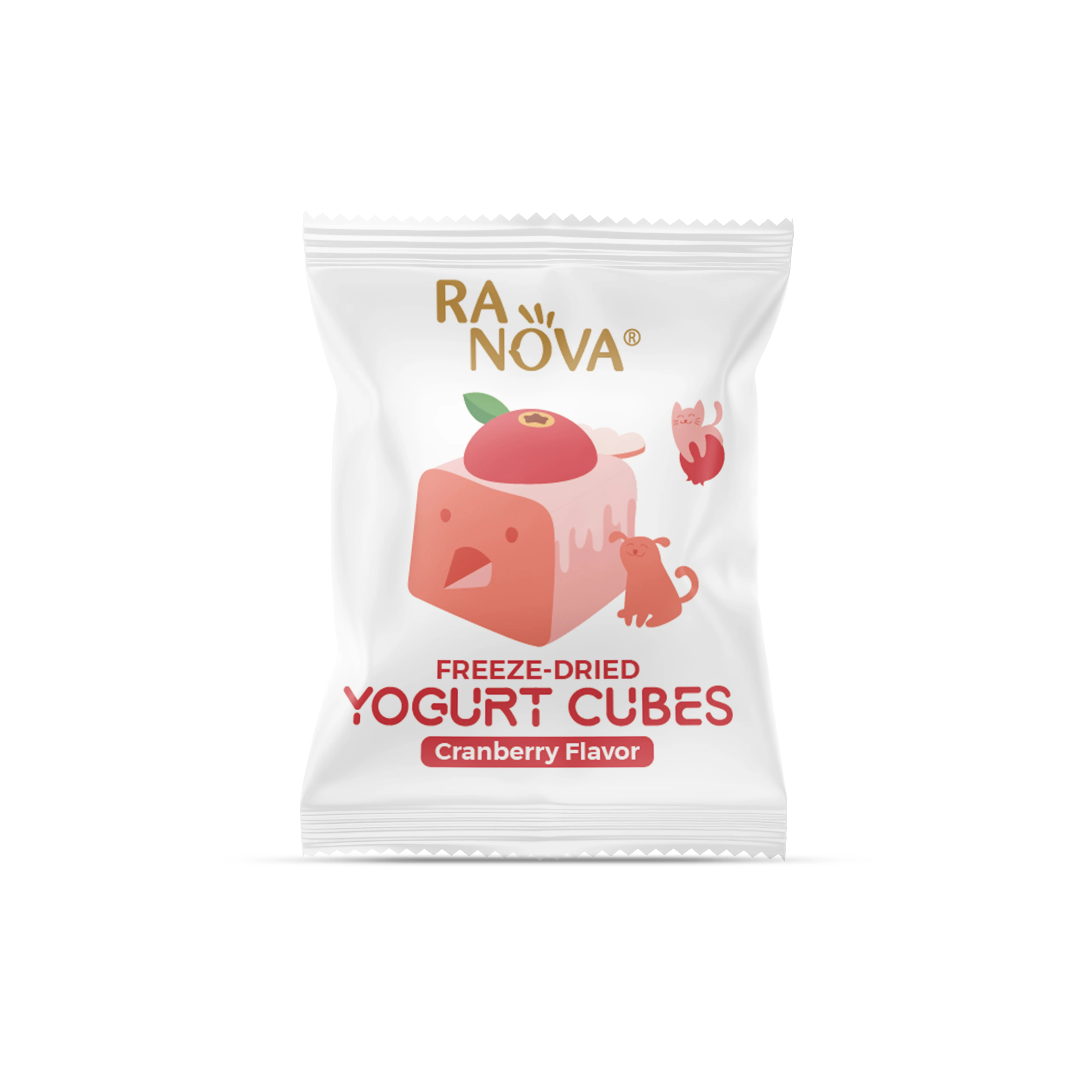 RANOVA Yogurt Cubes Mixed Flavor Freeze Dried Pet Treats 40g - Image 6