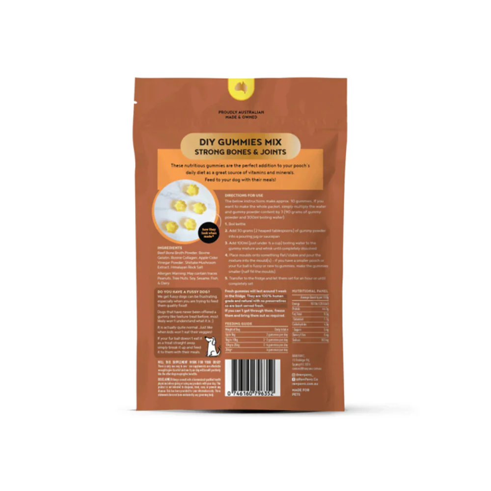 RAW PAWZ Bone Broth Diy Gummies Dog Treats 90g - Image 2