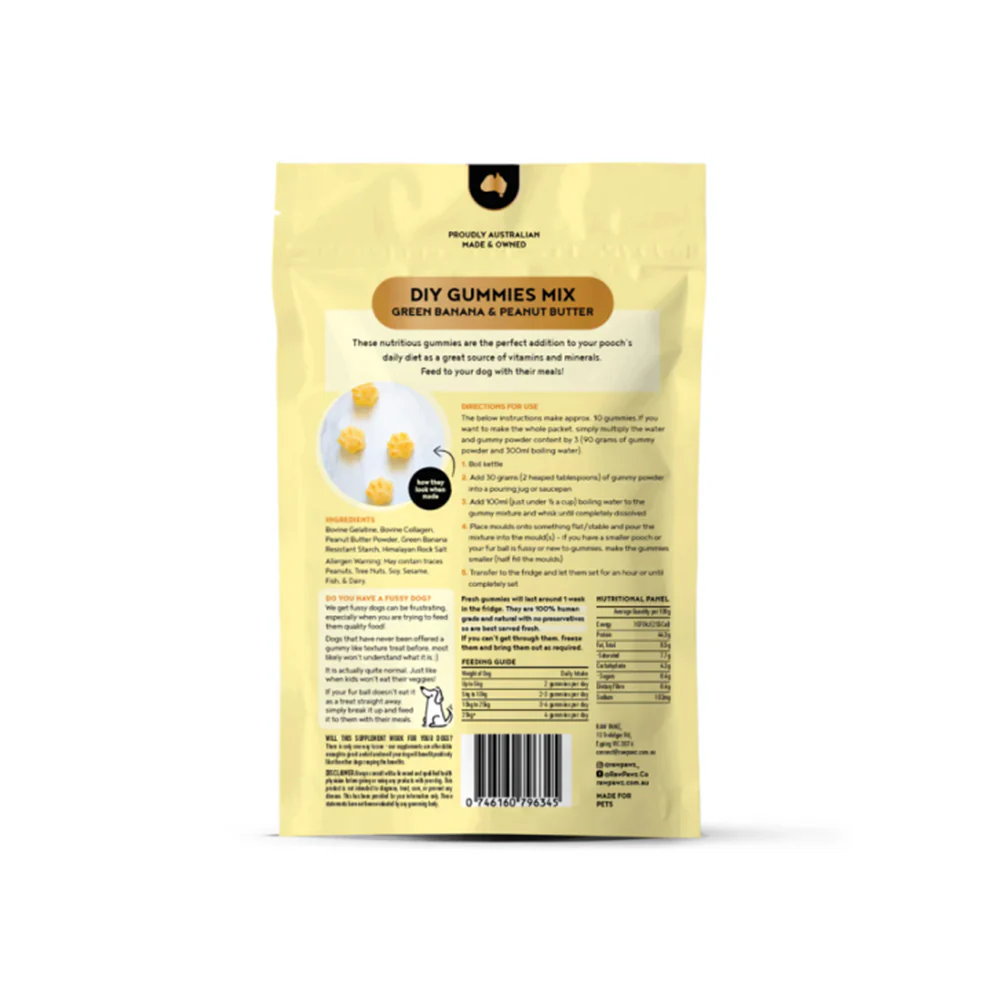 [EXP-20/09/2026] RAW PAWZ Healthy Gut Diy Gummies Dog Treats 90g - Image 2