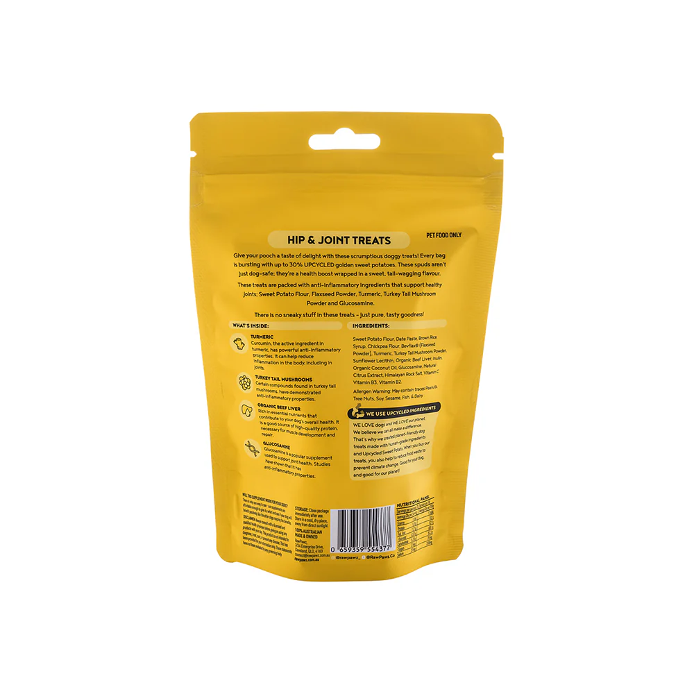 RAW PAWZ Hip & Joint Senior Dog Treats 165g - Image 2