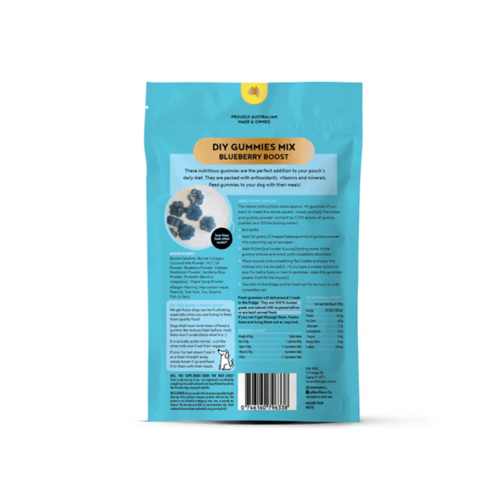 RAW PAWZ Immunity Diy Gummies Dog Treats 90g - Image 2