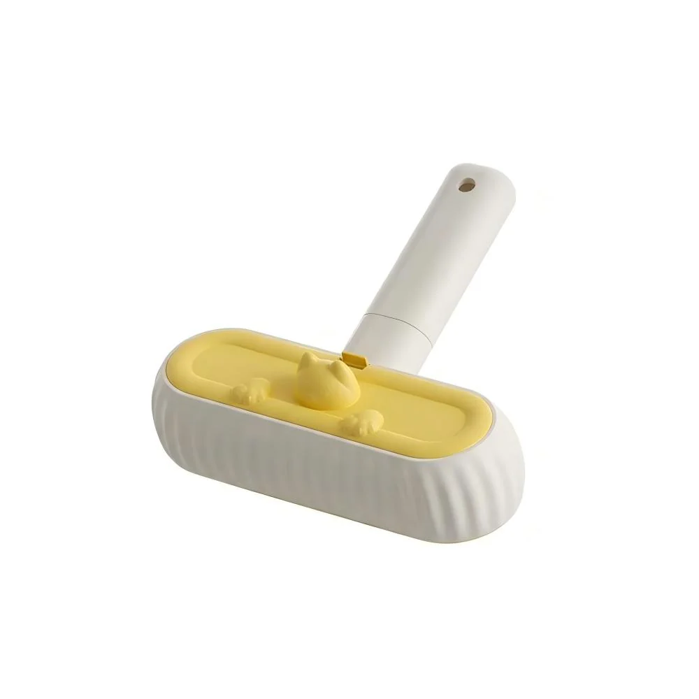 Reusable Pet Hair Remover – Self-Cleaning Fur Removal Brush with Extended Handle - Image 4