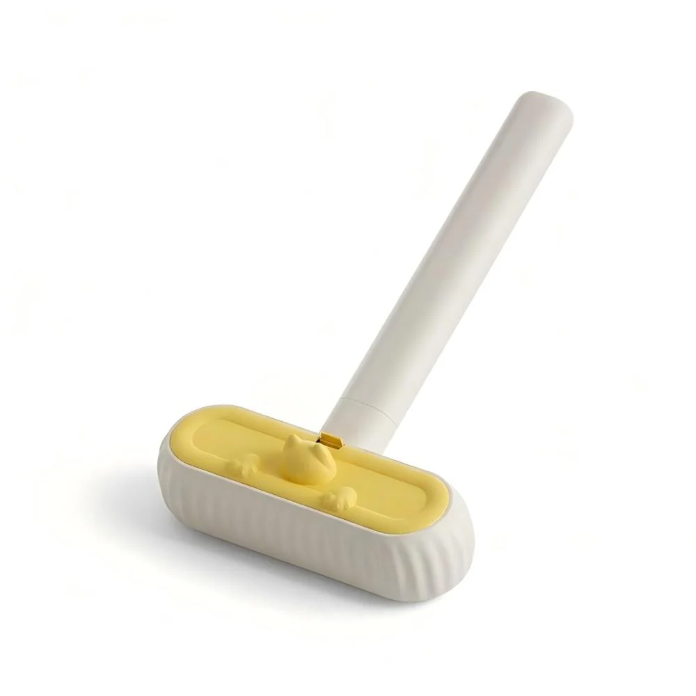 Reusable Pet Hair Remover – Self-Cleaning Fur Removal Brush with Extended Handle - Image 5