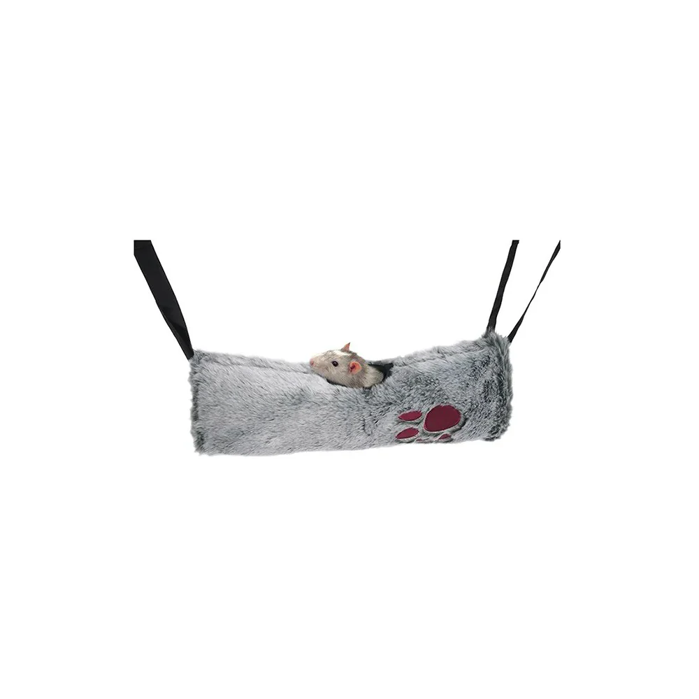 ROSEWOOD 2 in 1 Hammock and Hanging Tunnel Small Animal Bedding