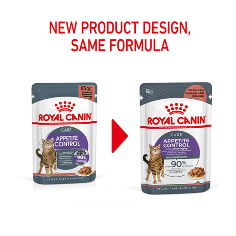 ROYAL CANIN Appetite Control Gravy Adult Wet Cat Food 85g/85gx12 - Image 2