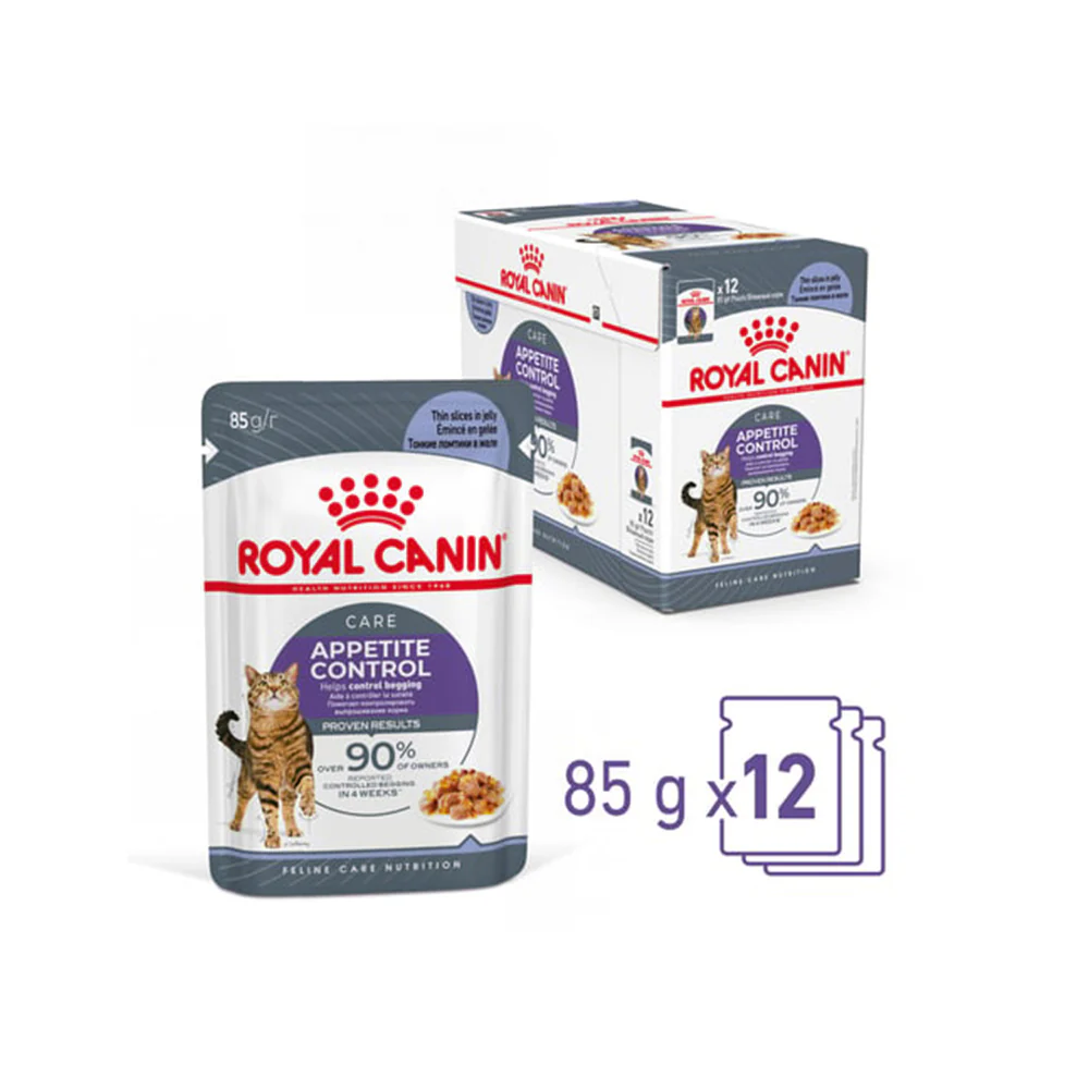 ROYAL CANIN Appetite Control Jelly Adult Wet Cat Food 85g