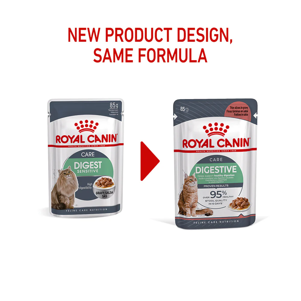 ROYAL CANIN Digestive Care Gravy Adult Wet Cat Food - Image 2