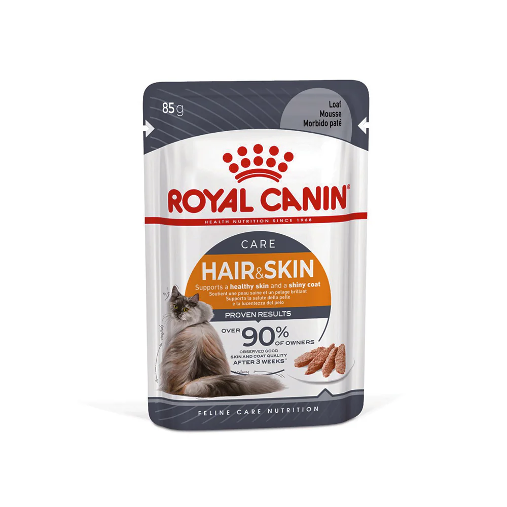 ROYAL CANIN Hair & Skin Care Loaf Adult Wet Cat Food - Image 2