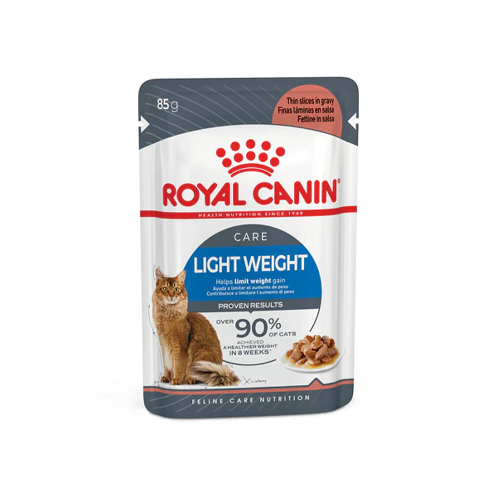 ROYAL CANIN Light Weight Care Gravy Wet Cat Food 85g - Image 3