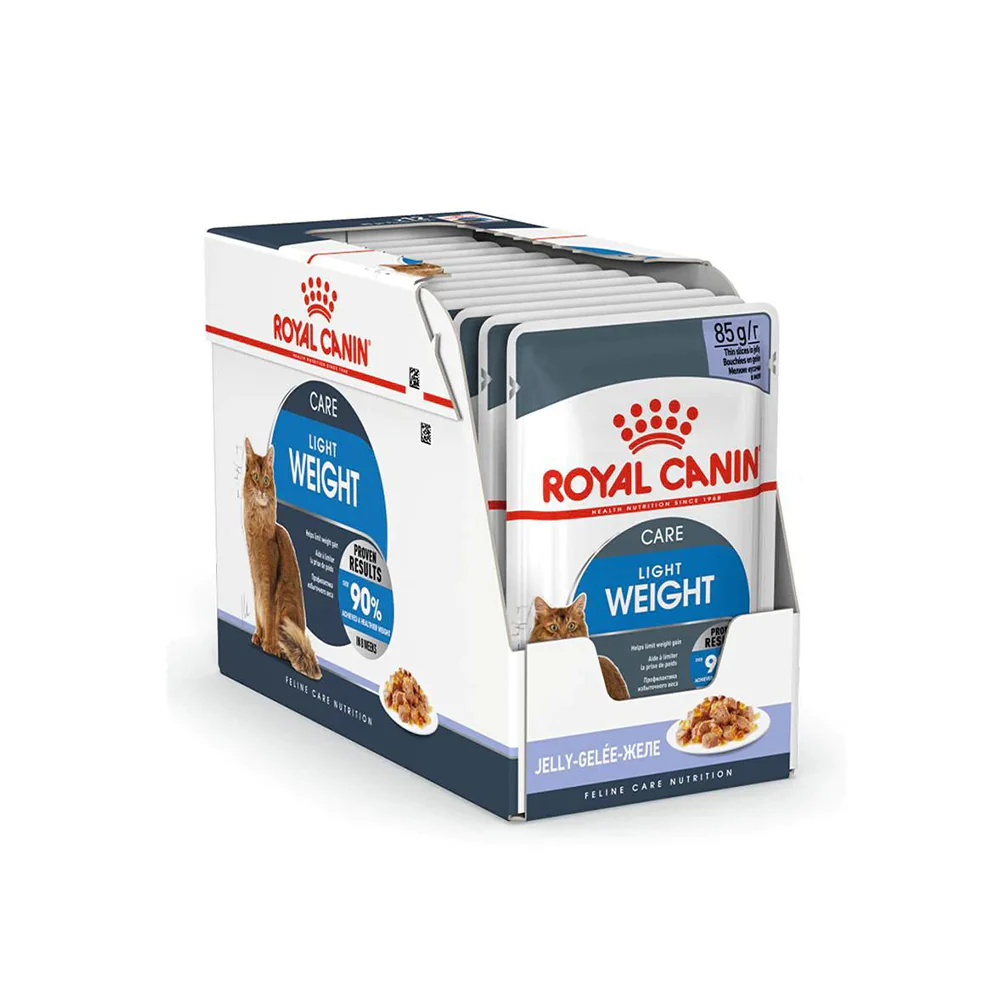 ROYAL CANIN Light Weight Care Jelly Wet Cat Food 85g