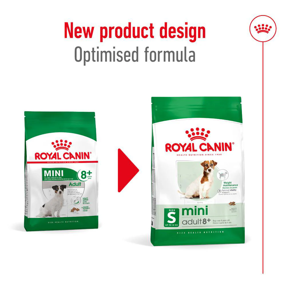 ROYAL CANIN Mini Adult 8+ Dry Dog Food 2kg - Image 2