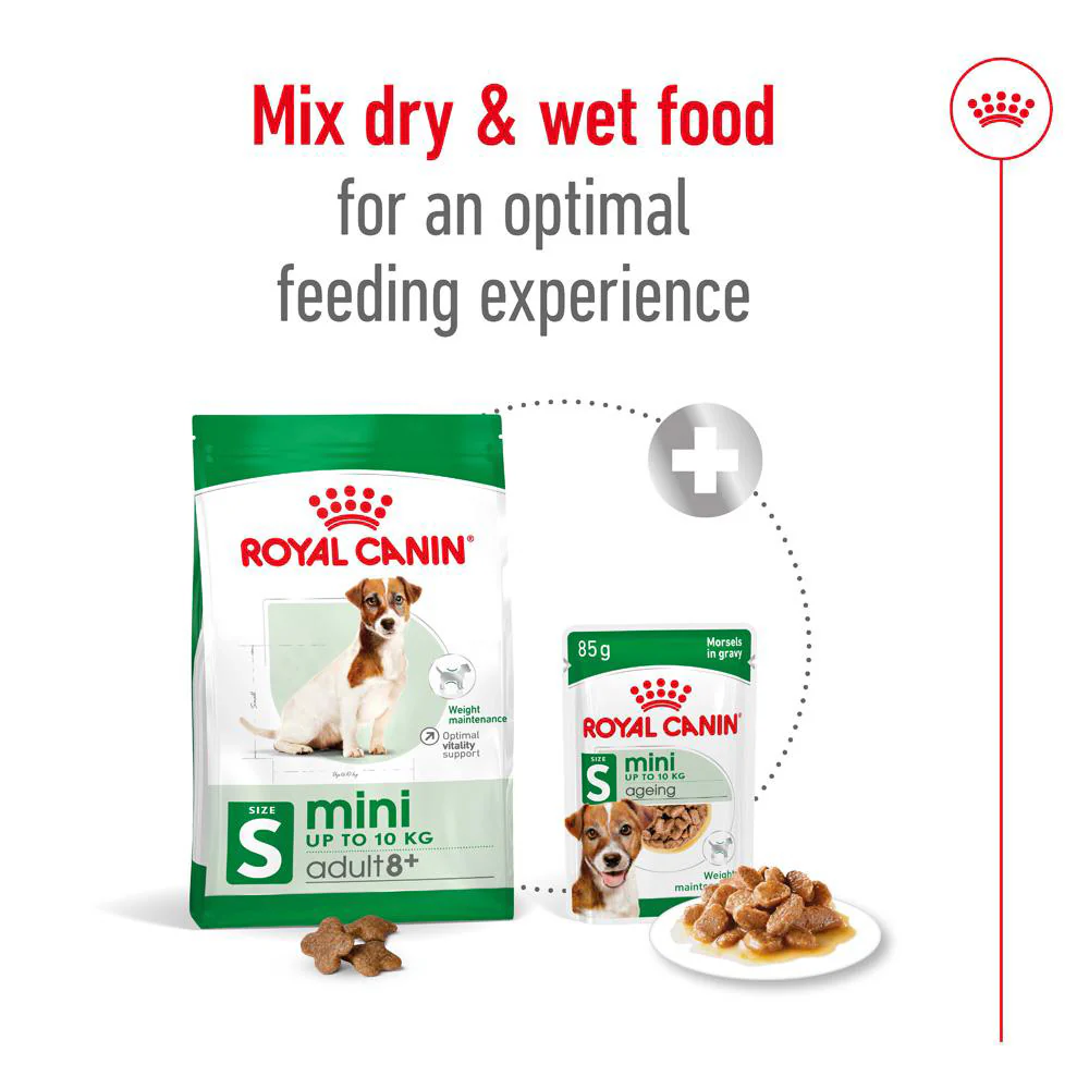 ROYAL CANIN Mini Adult 8+ Dry Dog Food 2kg - Image 3