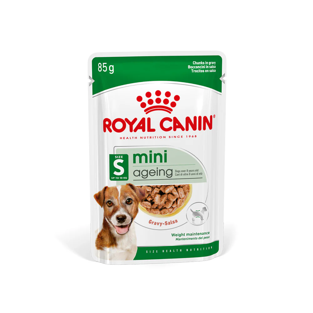 ROYAL CANIN Mini Ageing 12+ Wet Dog Food 85g x 12