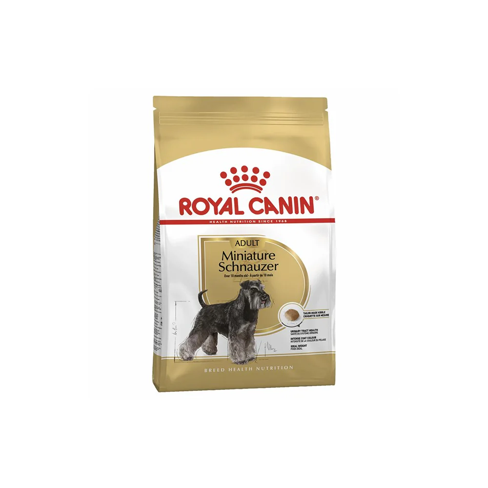 ROYAL CANIN Miniature Schnauzer Adult Dry Dog Food 3kg