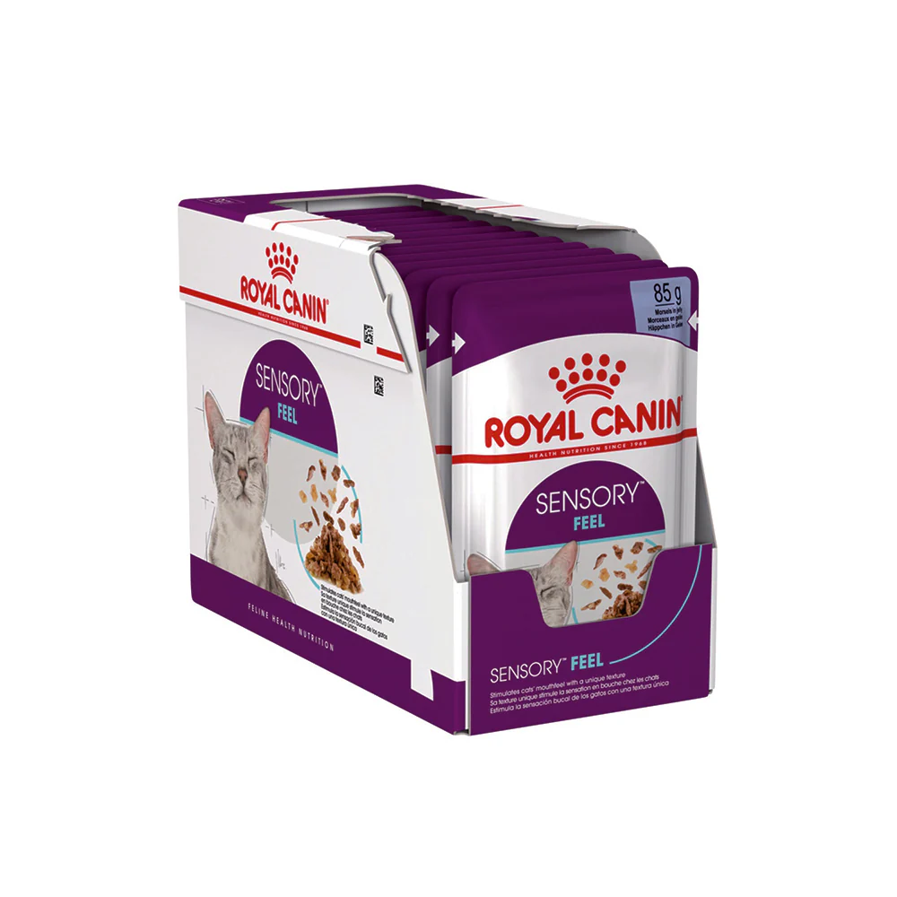ROYAL CANIN Sensory Feel Jelly Adult Wet Cat Food 85g