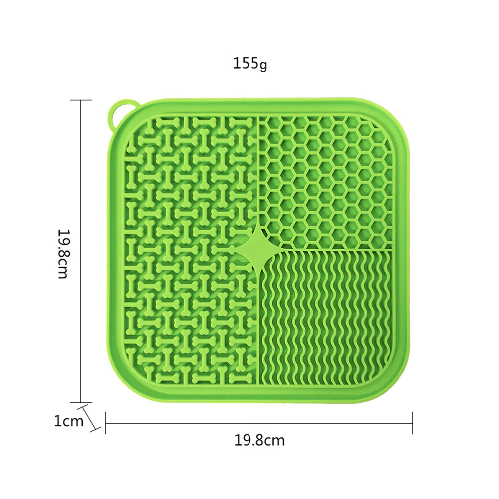 Silicone Lick Mat with Suction Cups ¨C Slow Feeder & Anxiety Relief Toy - Image 2