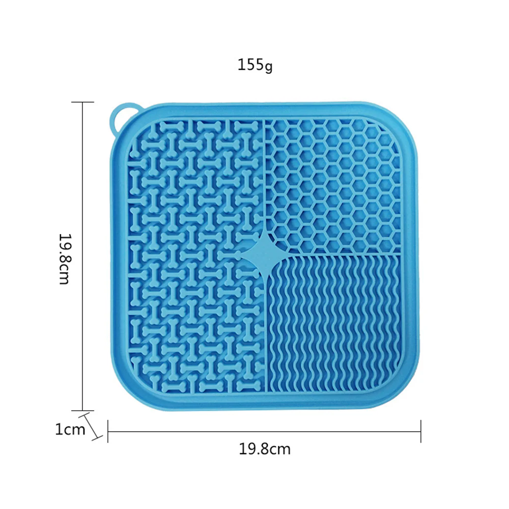 Silicone Lick Mat with Suction Cups ¨C Slow Feeder & Anxiety Relief Toy - Image 4