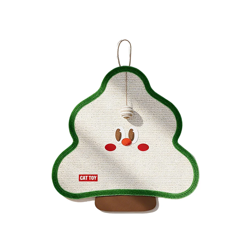 Sisal Wall-Mounted Cat Scratching Pad - Heavy Duty Anti-Shed Design (Velcro Fixing) - Image 3
