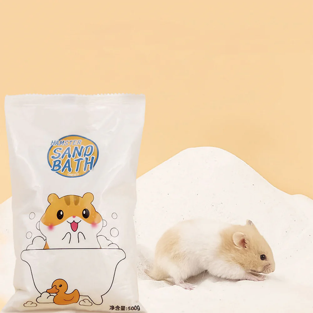 Small Pet Bath Sand – Natural Dust Bath 500g - Image 3