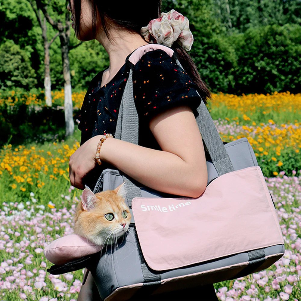 SMILE TIME Ergonomic Head-Out Pet Carrier 40x25x17.5cm - Image 15