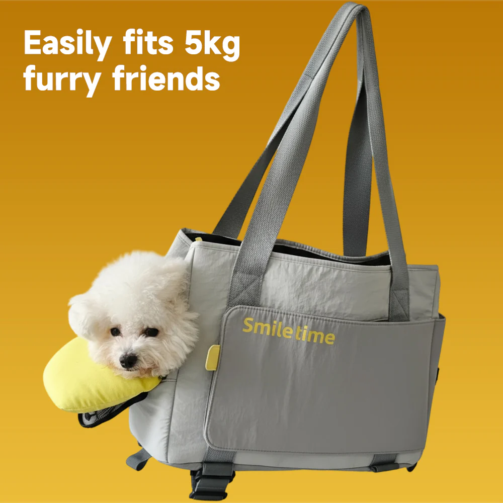 SMILE TIME Ergonomic Head-Out Pet Carrier 40x25x17.5cm - Image 24
