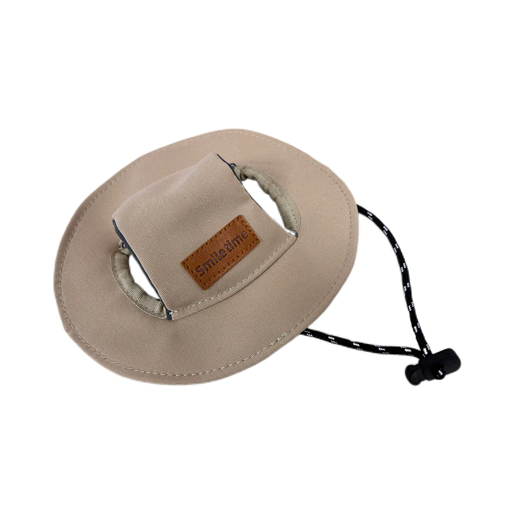 SMILE TIME Flexi-Fit Secure Oxford Pet Hat 18x20cm
