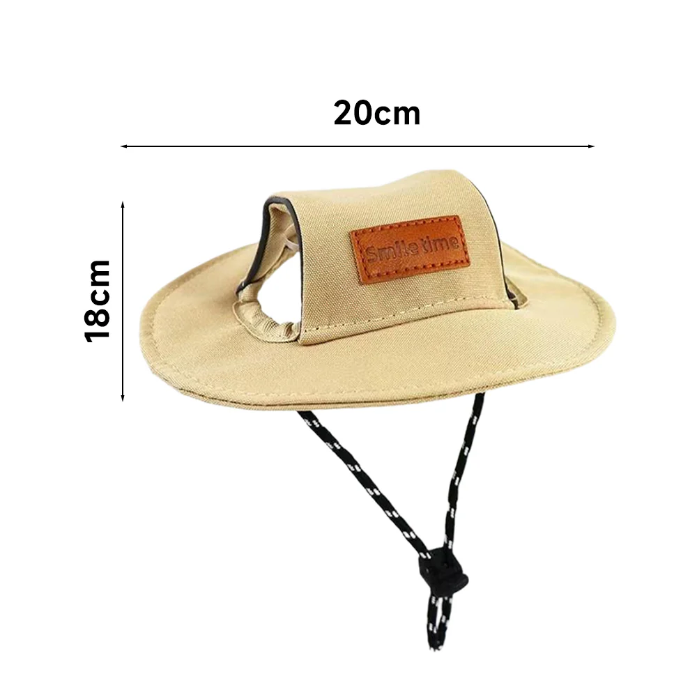 SMILE TIME Flexi-Fit Secure Oxford Pet Hat 18x20cm - Image 2