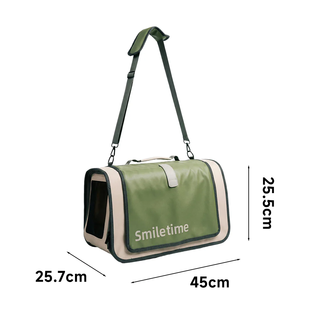 SMILE TIME Fresh-Core Interchangeable Pet Carrier 45.7x25.7x25.5cm - Image 4