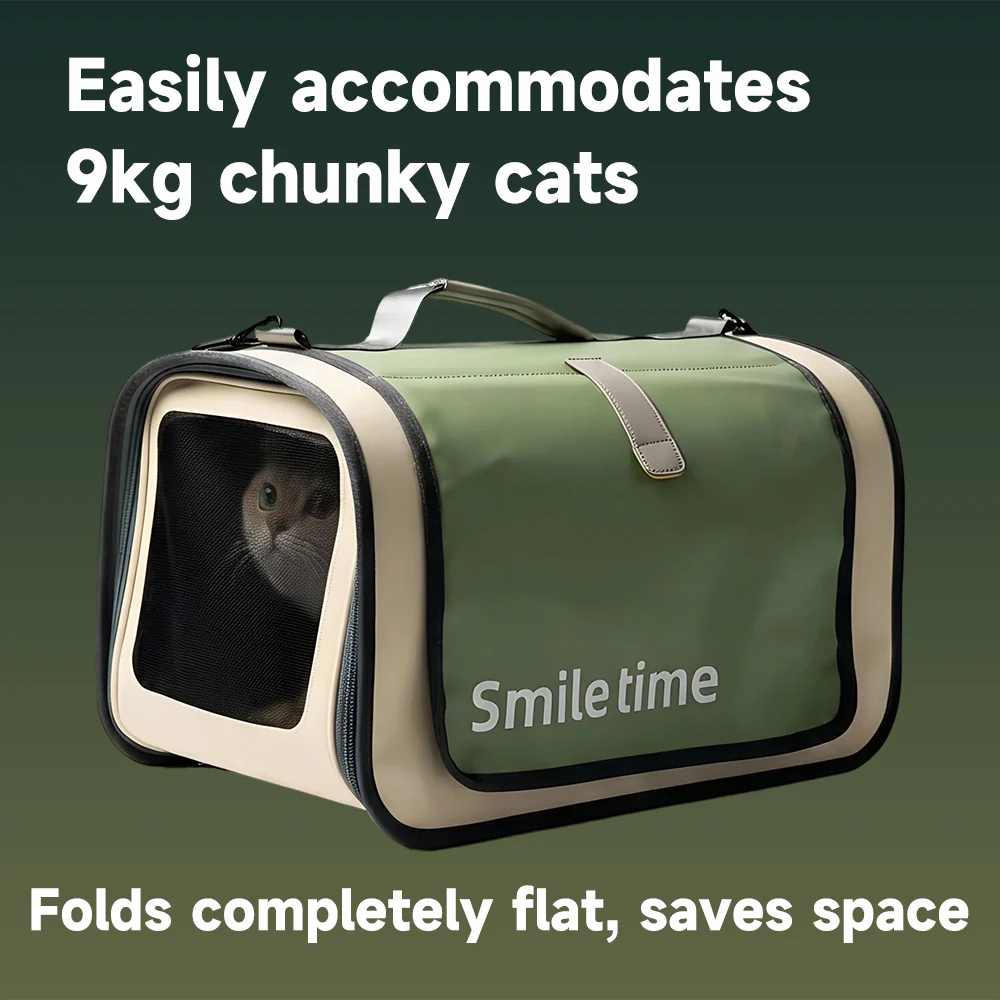 SMILE TIME Fresh-Core Interchangeable Pet Carrier 45.7x25.7x25.5cm - Image 5