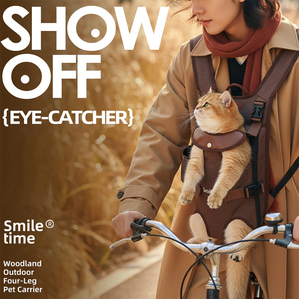 SMILE TIME Hug Pack Flex-Fit Pet Carrier - Image 11