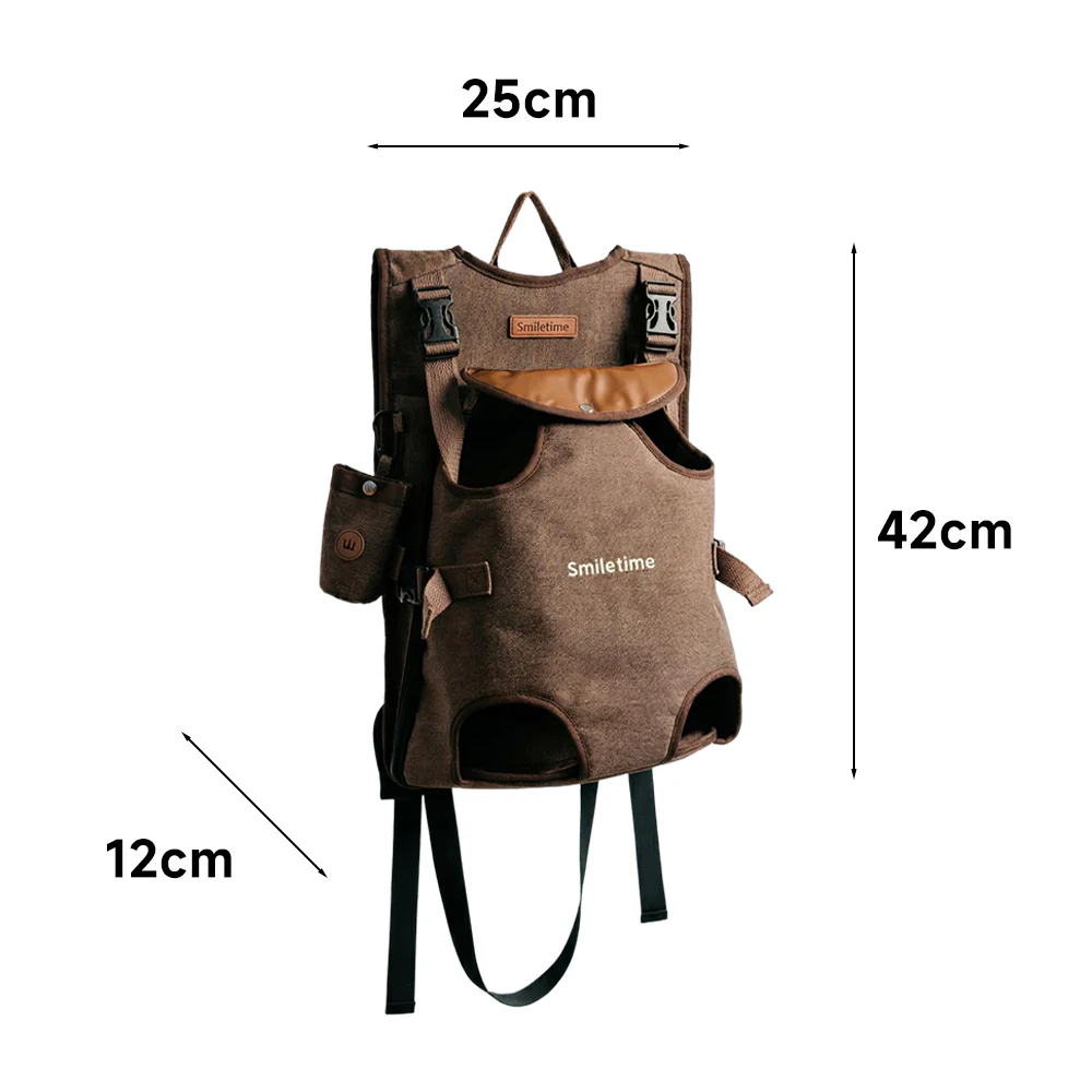 SMILE TIME Hug Pack Flex-Fit Pet Carrier - Image 3