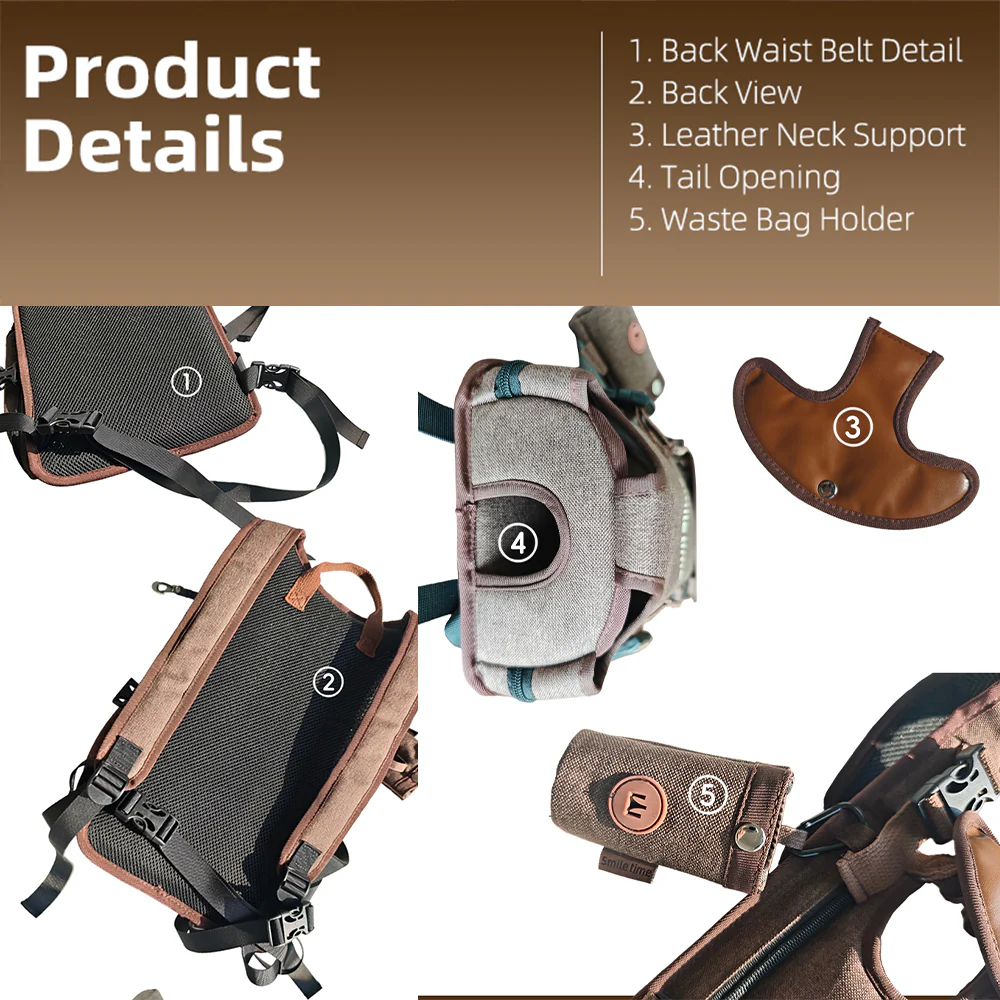 SMILE TIME Hug Pack Flex-Fit Pet Carrier - Image 5