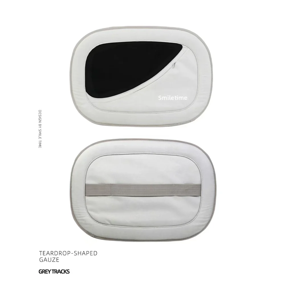 SMILE TIME Modern Grey Pet Carrier 48x27x34cm - Image 4