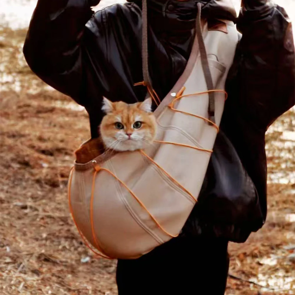 SMILE TIME Pet Carrier Sling  Front Carry Crossbody Bag 80x29cm - Image 12