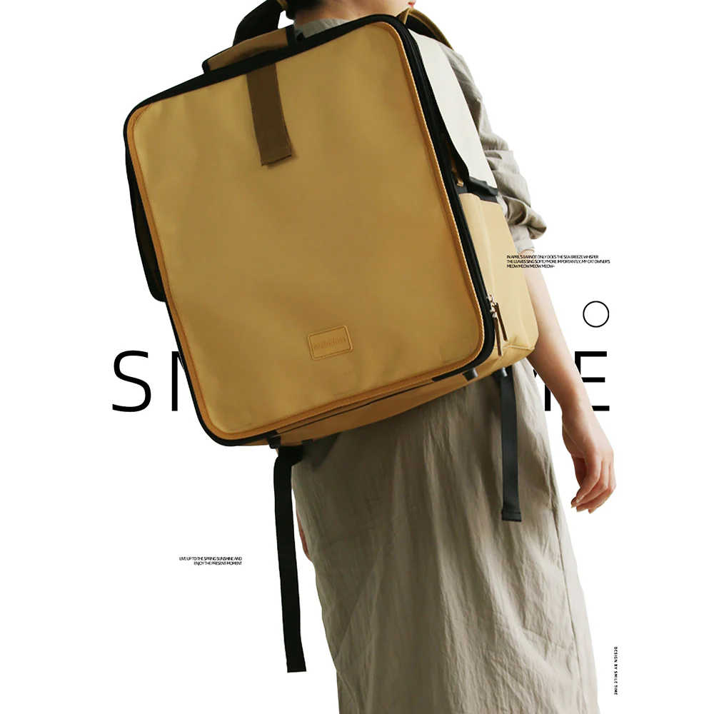 SMILE TIME Privacy Pro Tri-Shade Pet Travel Carrier 38x24x44cm - Image 3