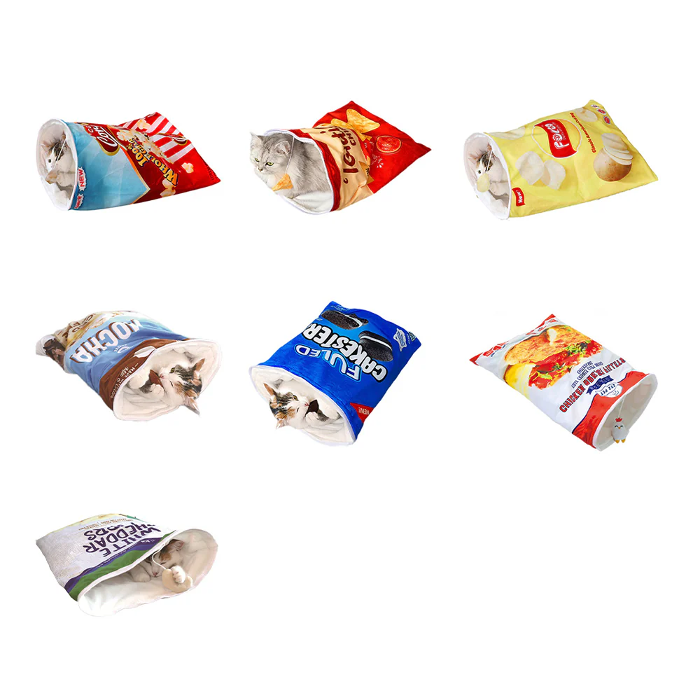 Snack Crinkle Cat Sack